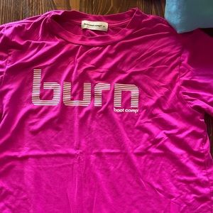 Burn Boot Camp short sleeve shirt
